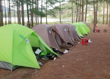 Cắm trại teambuilding khu du lịch Nam Qua